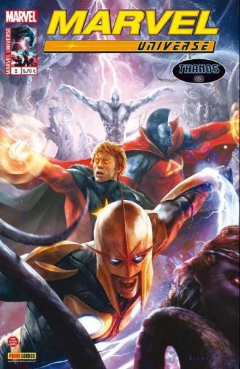 Couverture de l'album Marvel Universe (V2) - 2. Thanos 2/2