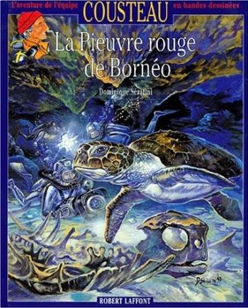 Couverture de l'album L'Aventure de l'équipe Cousteau en bandes dessinées - 16. La pieuvre rouge de Bornéo