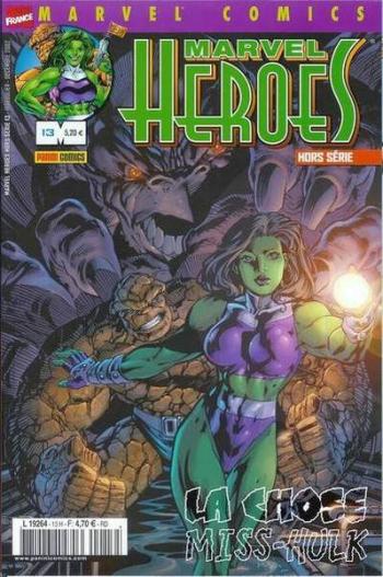 Couverture de l'album Marvel Heroes - Hors Série (V1) - 13. La Chose & Miss Hulk