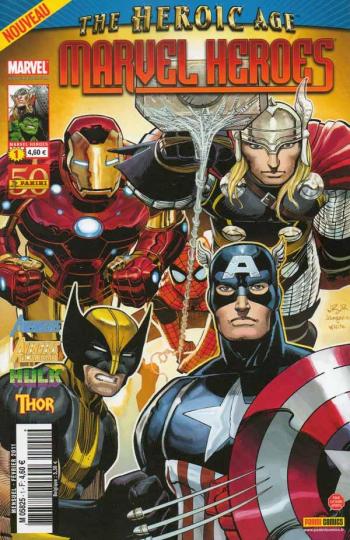 Couverture de l'album Marvel Heroes (V3) - 1. les prochains vengeurs