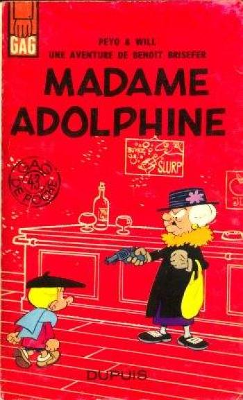 Couverture de l'album Benoît Brisefer - 2. Madame Adolphine