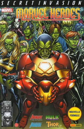 Couverture de l'album Marvel Heroes (V2) - 19. le seul bon skrull