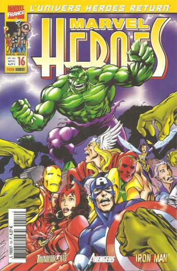 Couverture de l'album Marvel Heroes (V1) - 16. Le péril vert