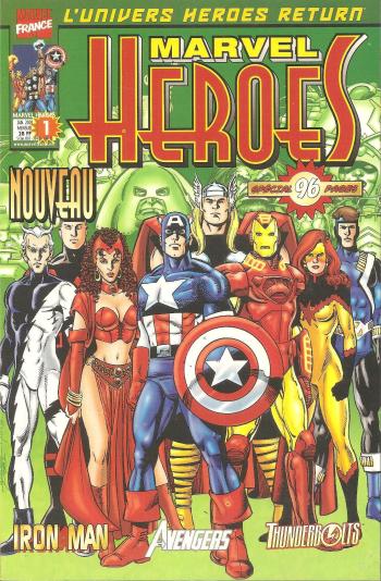 Couverture de l'album Marvel Heroes (V1) - 1. Le neuvième jour