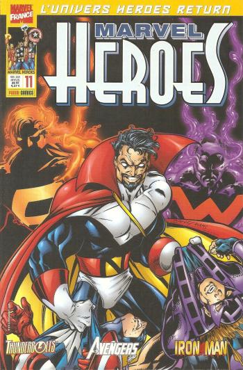 Couverture de l'album Marvel Heroes (V1) - 11. Les guerres ioniques