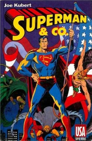 Couverture de l'album Super-héros (Comics USA) - 1. Superman and co.