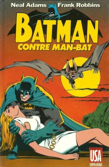 Couverture de l'album Super-héros (Comics USA) - 3. Batman : Batman contre Man-Bat