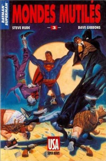 Couverture de l'album Super-héros (Comics USA) - 48. Batman/Superman 3 : Mondes mutilés