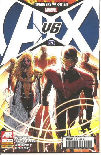 Couverture de l'album Avengers vs X-Men - 3. Avengers vs X-Men (3/6)