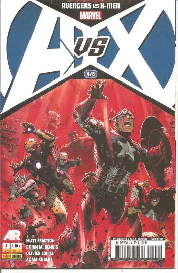 Couverture de l'album Avengers vs X-Men - 4. Avengers vs X-Men (4/6)