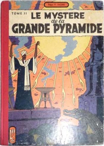 Couverture de l'album Blake et Mortimer (Dargaud et Le Lombard) - 4. Le mystère de la grande pyramide - Tome 2