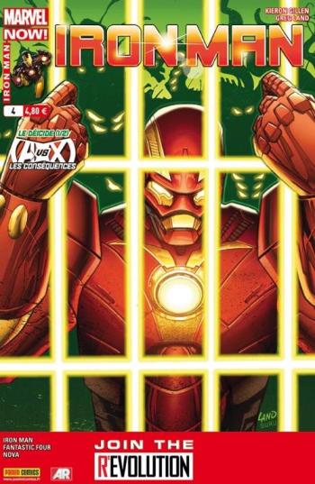 Couverture de l'album Iron Man (Marvel France V4) - 4. Le Déicide (1/2)