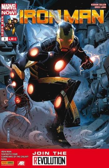 Couverture de l'album Iron Man (Marvel France V4) - 3. La Peur du vide
