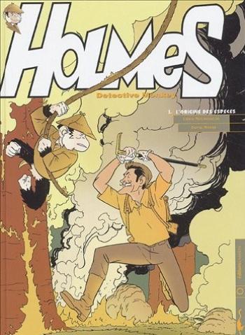 Couverture de l'album Holmes - Detective Monkey - 1. L'Origine des espèces