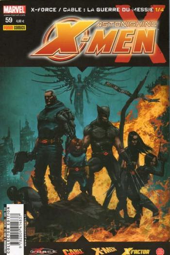 Couverture de l'album Astonishing X-Men - 59. la guerre du messie(1/4)