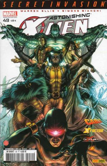 Couverture de l'album Astonishing X-Men - 49. secret invasion