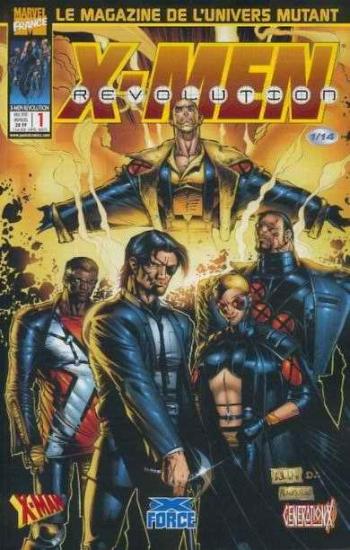 Couverture de l'album X-Men - Revolution - 1. jeux sans frontières