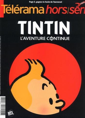 Couverture de l'album Tintin (Divers et HS) - HS. Tintin - L'aventure continue