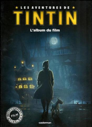 Couverture de l'album Les Aventures de Tintin (Album-film) - HS. L'Album du film