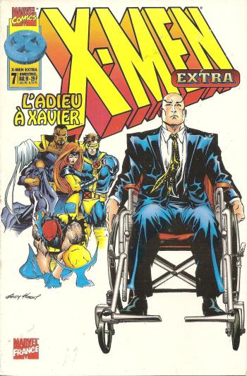 Couverture de l'album X-Men Extra - 7. L'adieu à Xavier