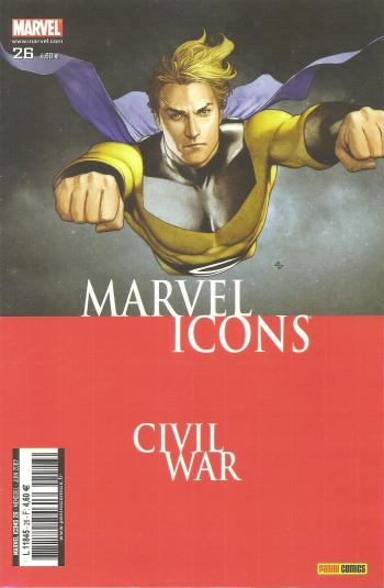 Couverture de l'album Marvel Icons (Marvel France V1) - 26. au loin tonnent les canons