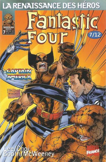 Couverture de l'album Fantastic Four (Marvel France V1) - 7. Fantastic four & Captain America n°7