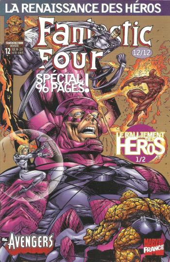 Couverture de l'album Fantastic Four (Marvel France V1) - 12. Fantastic four & Captain America n°12