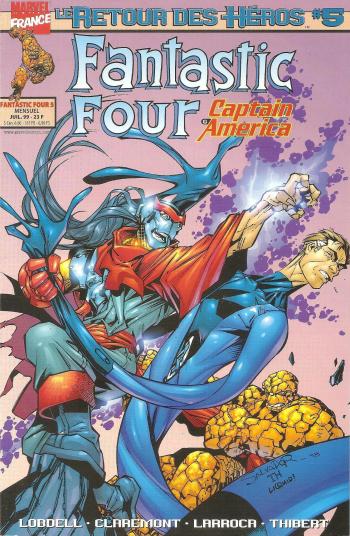 Couverture de l'album Fantastic Four (Marvel France V2) - 5. la puissance et la gloire