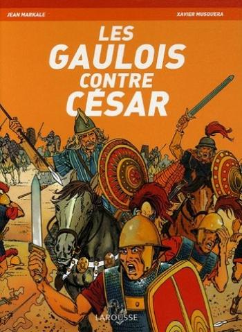 Couverture de l'album L'histoire en BD - 1. Les Gaulois contre César
