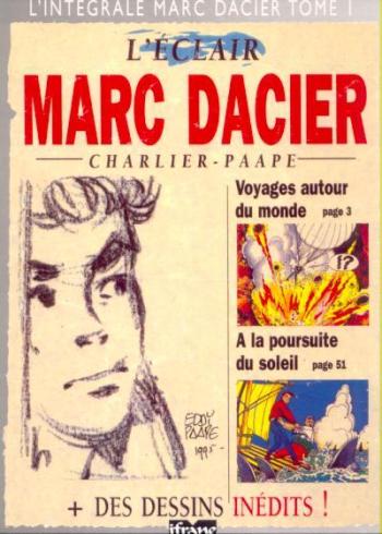 Couverture de l'album Marc Dacier (1ère série)_2 - INT. L'Intégrale Marc Dacier - Tome 1