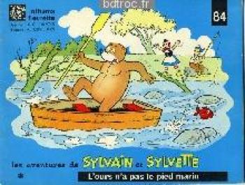 Couverture de l'album Sylvain et Sylvette (Albums Fleurette) - 84. L'ours n'a pas le pied marin