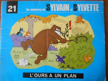 Couverture de l'album Sylvain et Sylvette (Collection Fleurette II) - 21. L'ours a un plan