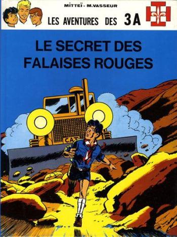 Couverture de l'album Les Aventures des 3 A - 3. Le Secret des falaises rouges