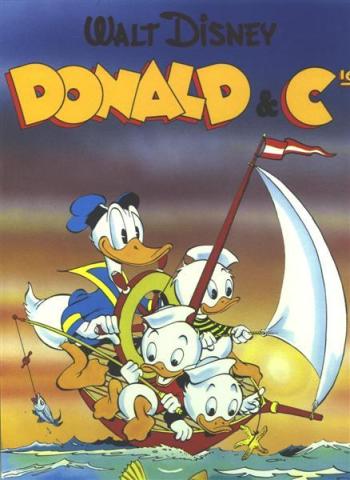 Couverture de l'album L'Œuvre dessinée de Carl Barks - 1. Donald et cie