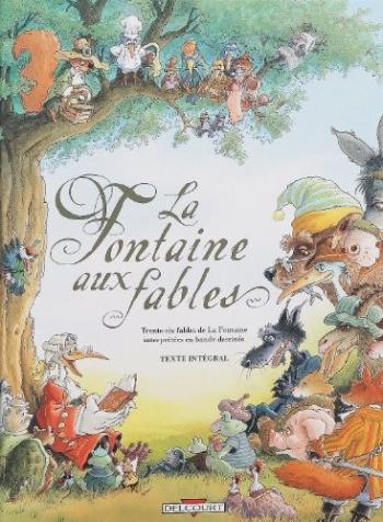 Couverture de l'album La Fontaine aux fables - INT. La Fontaine aux fables
