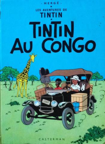 Couverture de l'album Les Aventures de Tintin - 2. Tintin au Congo