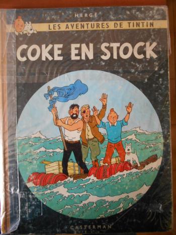 Couverture de l'album Les Aventures de Tintin - 19. Coke en stock