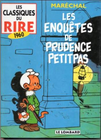 Couverture de l'album Les Classiques du rire - 3. 1960 - Les Enquêtes de Prudence Petitpas