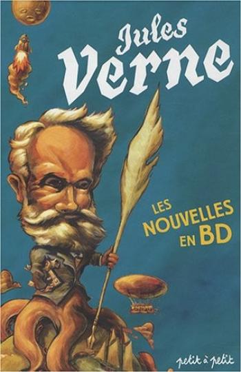 Couverture de l'album Les nouvelles de Jules Verne en bandes dessinée (One-shot)