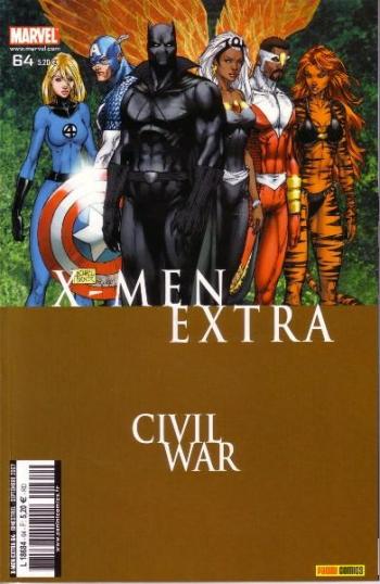 Couverture de l'album X-Men Extra - 64. crimes de guerre