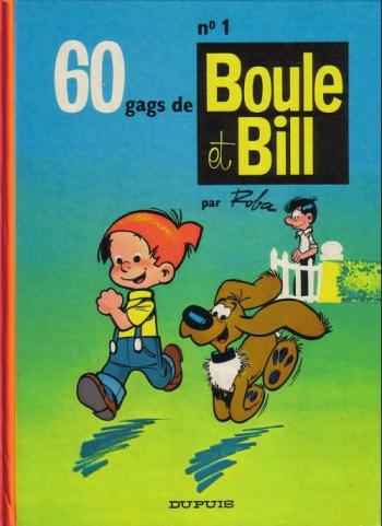 Couverture de l'album Boule & Bill - 1. 60 gags de Boule et Bill n° 1