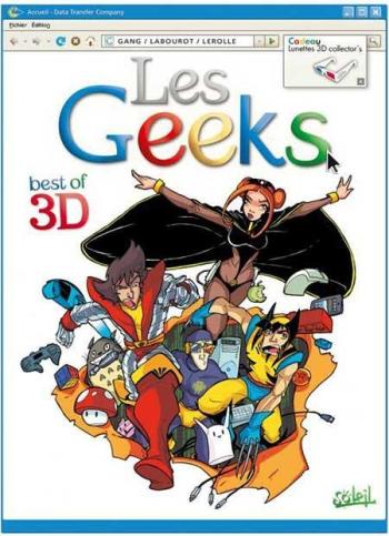 Couverture de l'album Les Geeks - HS. Les geeks en 3d