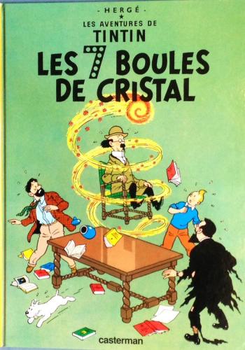 Couverture de l'album Les Aventures de Tintin - 13. Les 7 boules de cristal