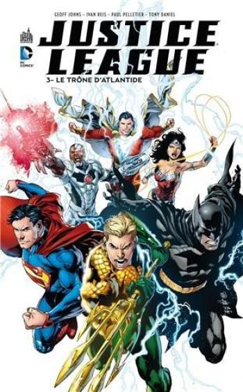 Couverture de l'album Justice League - 3. Le Trône d'Atlantide