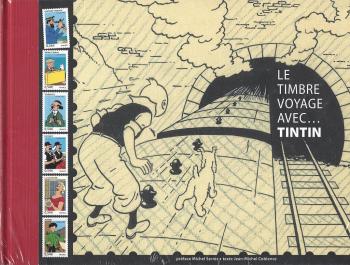 Couverture de l'album Tintin (Divers et HS) - HS. Le timbre voyage avec Tintin