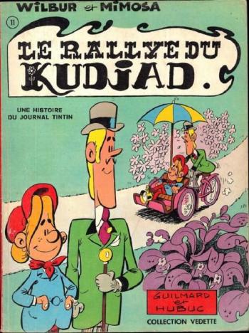 Couverture de l'album Le rallye du Kudjad - 1. Le rallye du Kudjad - Les aventures de Wilbur et Mimosa