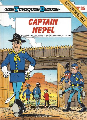 Couverture de l'album Les Tuniques bleues - 35. Captain Nepel