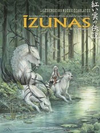 Couverture de l'album Izunas - La Légende des nuées écarlates - 1. Kamigakushi
