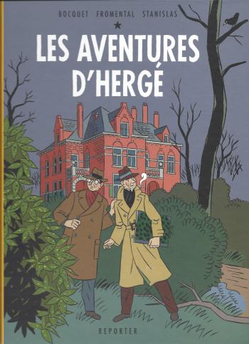 Couverture de l'album Les Aventures d'Hergé (One-shot)