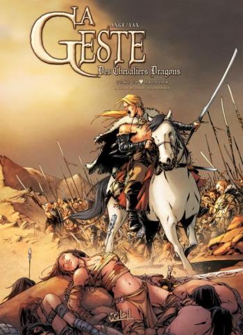 Couverture de l'album La Geste des Chevaliers Dragons - 18. Arsalam (La guerre des Sardes, partie 2)